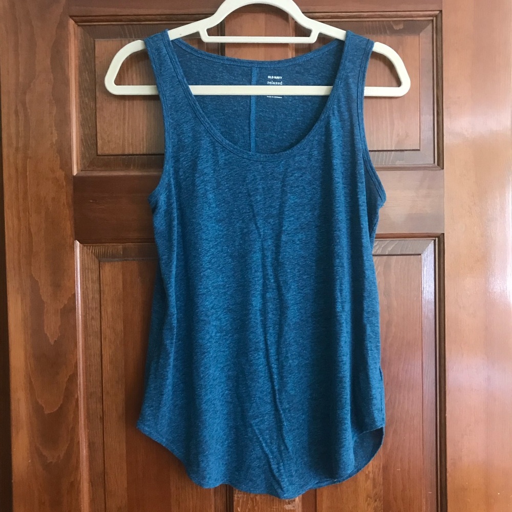 Soft blue tank